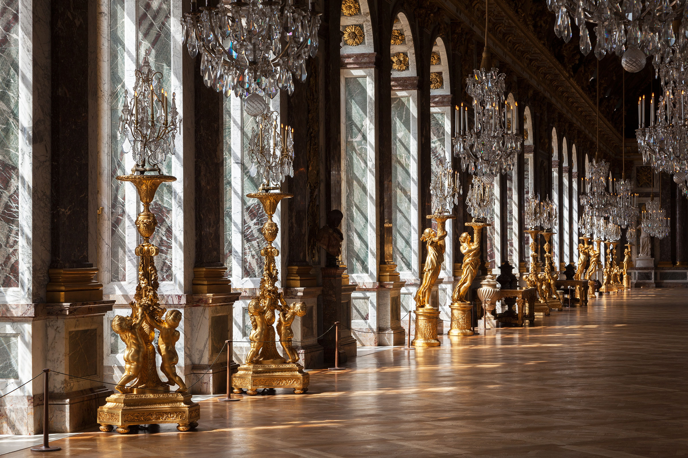 Versailles - La galerie des Glaces - 