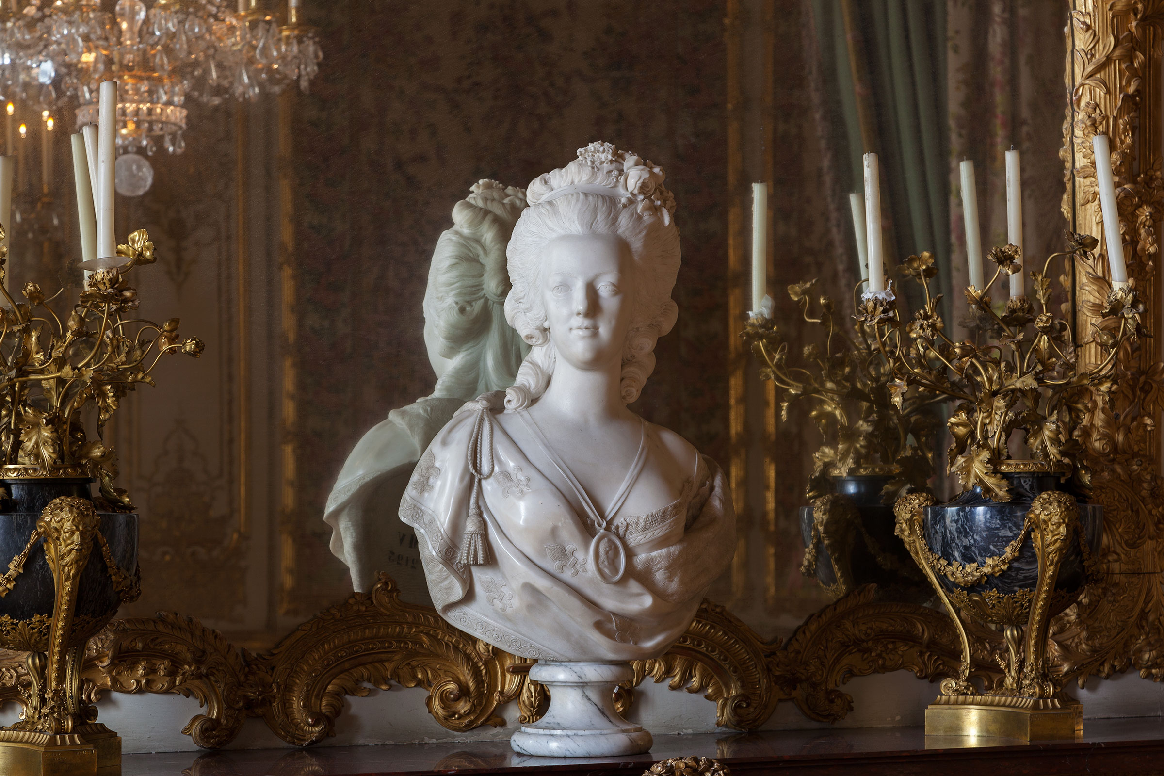 Versailles - La chambre de la Reine - 