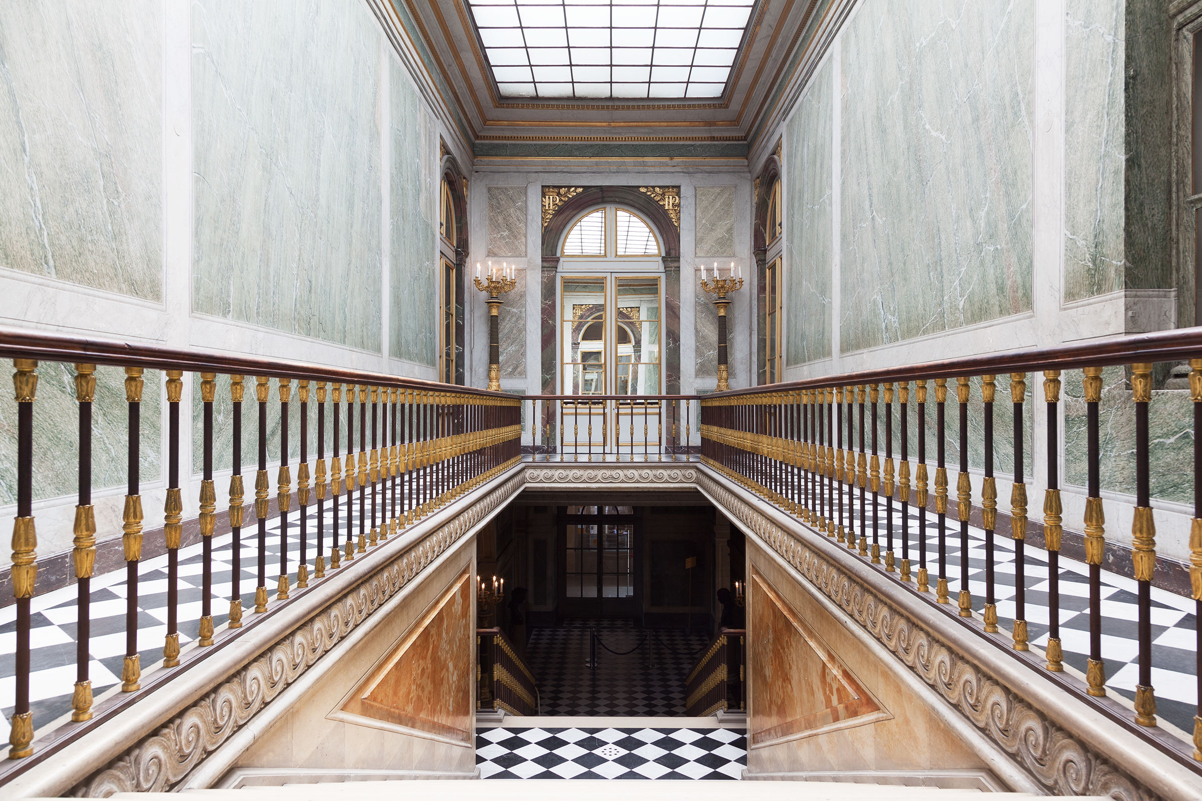 Versailles - L'escalier Louis-Philippe  - 